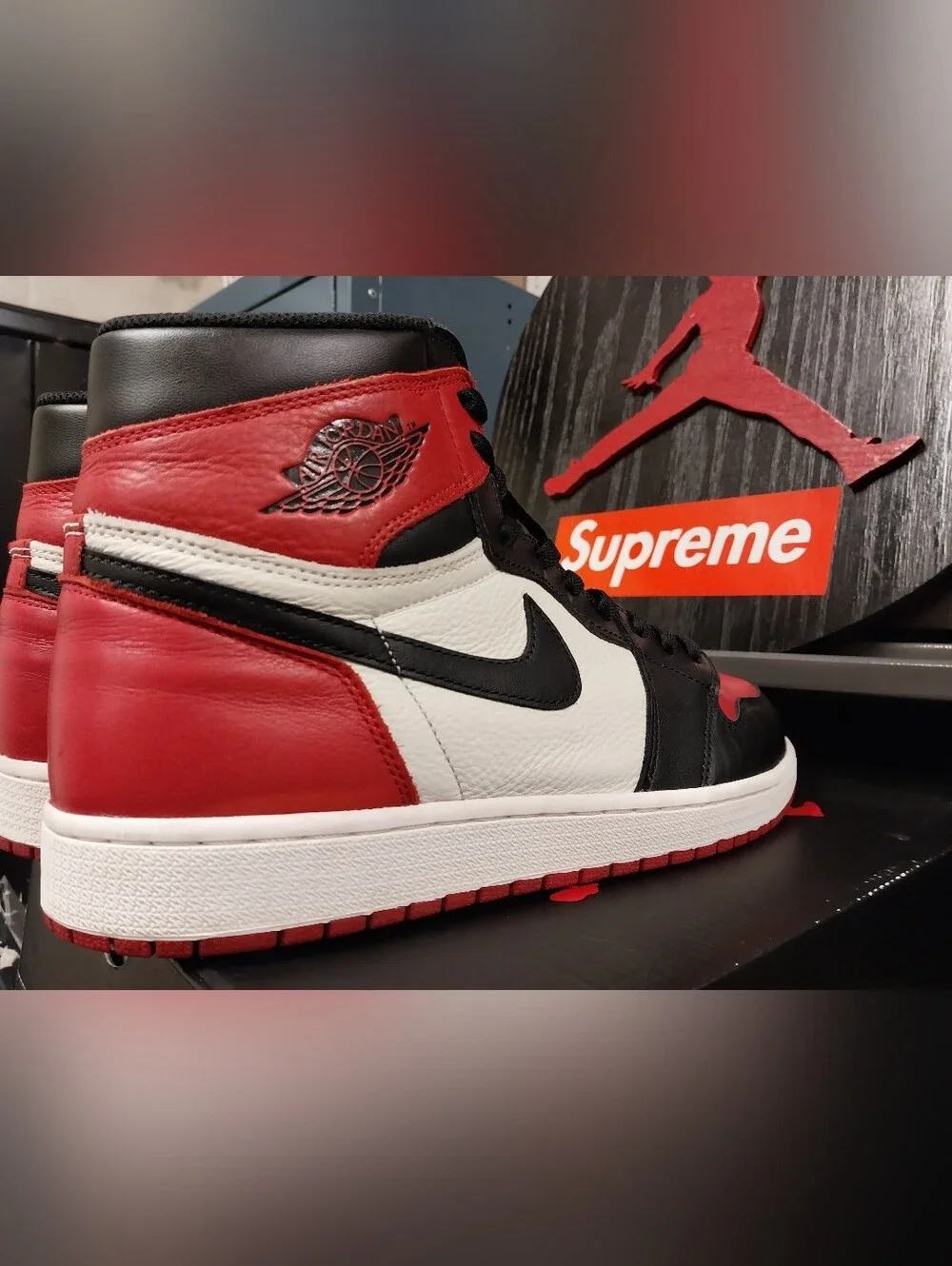 Retro Jordan 1 Og Bred Toe 2018 Release Size 12 Men's